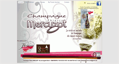 Desktop Screenshot of champagne-mercuzot.com